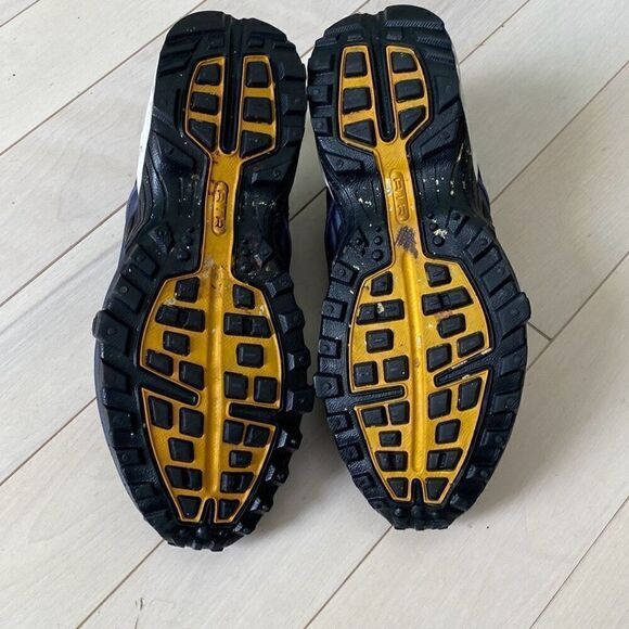 Nike Air Max Lace Up Low Top Running Athletic Sneaker Shoes Purple Blue Size 7 - Picture 3 of 5